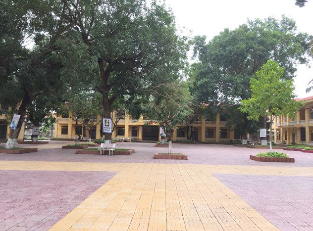 Trường THPT Võ Thị Sáu (Bình Xuyên, Vĩnh Phúc). Ảnh: VietNamNet