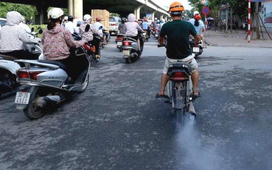 Hà Nội đề xuất kiểm định và thu phí khí thải xe máy cũ