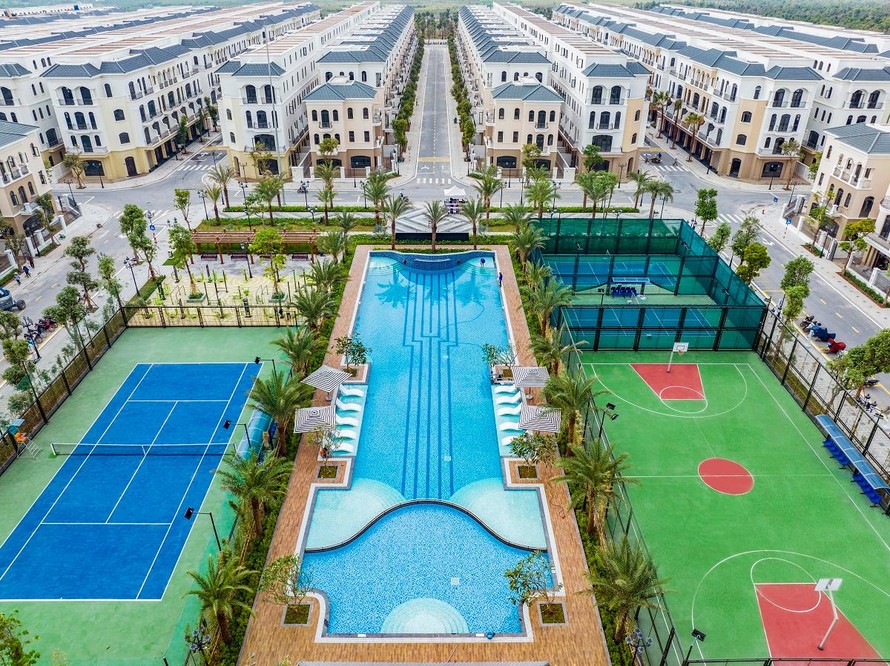 Diện mạo “sang - xịn - mịn” như resort của phân khu Chà Là đã hoàn thiện để chào đón cư dân về ở.