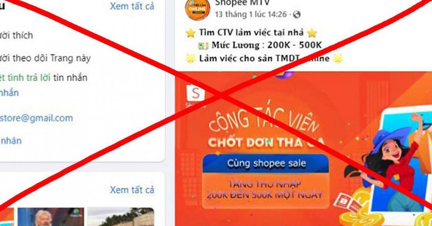 Chốt đơn hàng online: Cẩn trọng tránh sập bẫy 'việc nhẹ, lương cao'