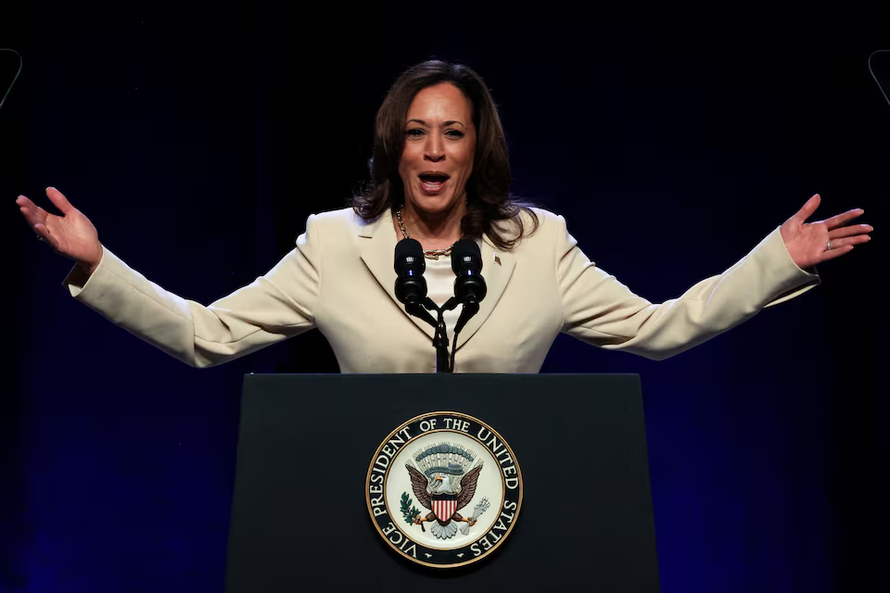 Bà Kamala Harris có thể thế chỗ ông Biden ra tranh cử