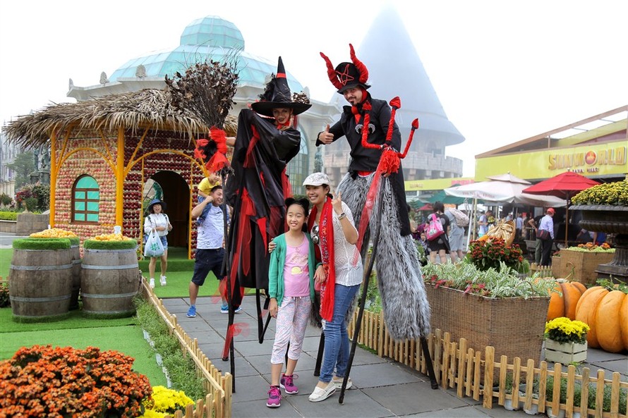Halloween “chất hơn nước cất” tại Sun World Ba Na Hills