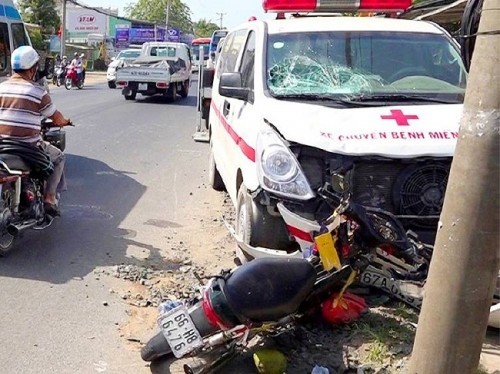 Hiện trường vụ tai nạn