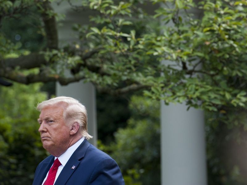 Tổng thống Mỹ Donald Trump - Ảnh: Bloomberg