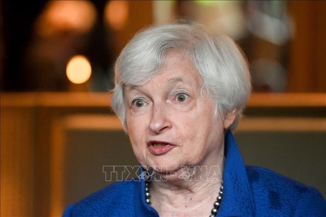 Bộ trưởng Tài chính Mỹ Janet Yellen. Ảnh: AFP/TTXVN 