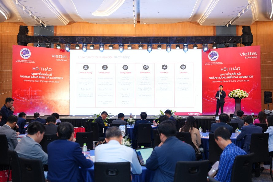 Viettel Solutions đồng hành Chuyển đổi số ngành Cảng biển và Logistics 