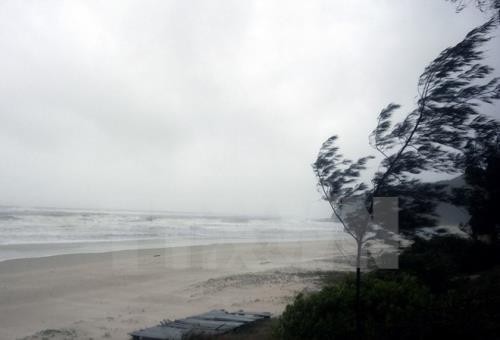 Áp thấp nhiệt đới di chuyển chậm, biển động mạnh