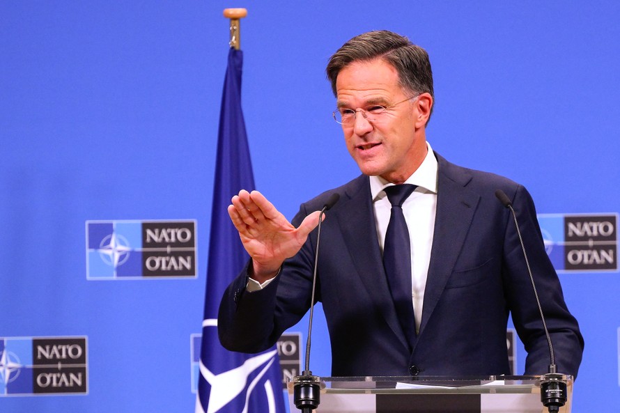 Tổng thư ký NATO Mark Rutte.