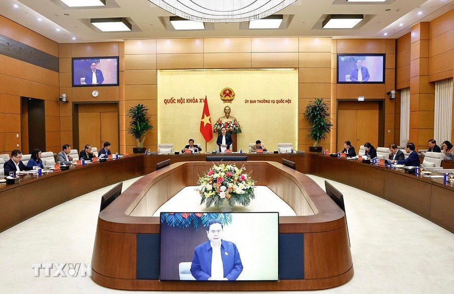 Ban Thường vụ Đảng ủy Quốc hội cho ý kiến một số nội dung về sắp xếp tinh gọn bộ máy