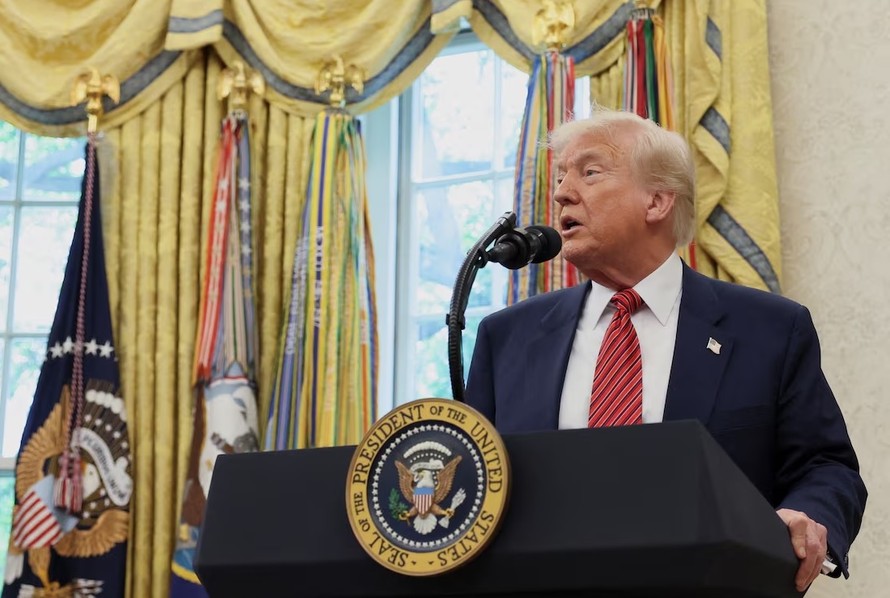 Tổng thống Mỹ Donald Trump.