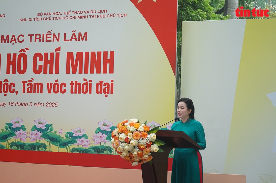 Khai mạc triển lãm Quốc gia "Chủ tịch Hồ Chí Minh - Tinh hoa dân tộc, tầm vóc thời đại"