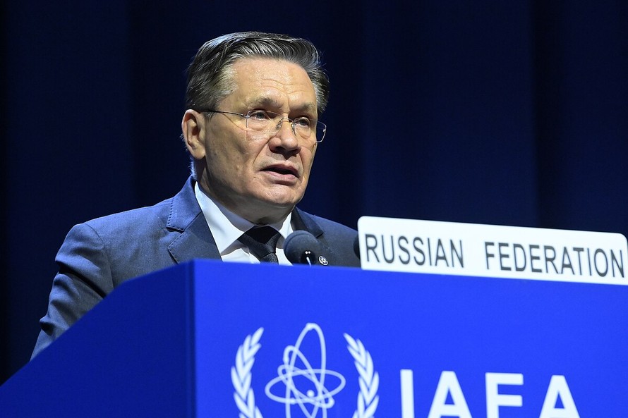 Ông Alexey Likhachev, Tổng giám đốc Tập đoàn Năng lượng Nguyên tử Quốc gia Liên bang Nga (ROSATOM). Ảnh: IAEA/Wikimedia