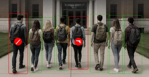 Công nghệ AI giúp phát hiện vũ khí trong các đám đông