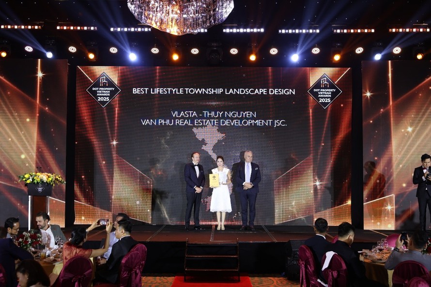 Vlasta – Thủy Nguyên nhận giải thường “Khu đô thị kiến tạo phong cách sống có thiết kế cảnh quan đẹp nhất Việt Nam”