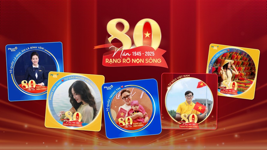 Đa dạng màu sắc và thông điệp với hoạt động thay avatar dịp kỷ niệm 80 năm Quốc khánh 2/9