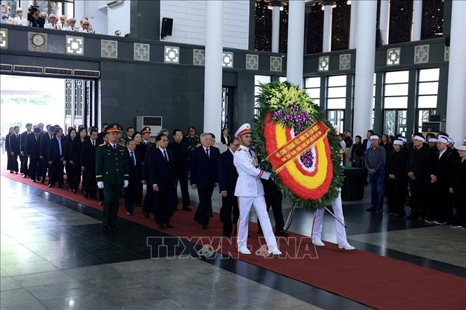 Tổ chức trọng thể Lễ tang nguyên Phó Chủ tịch Hội đồng Bộ trưởng Trần Phương