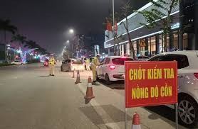 Tăng cường kiểm tra nồng độ cồn, quyết tâm xây dựng văn hóa giao thông an toàn