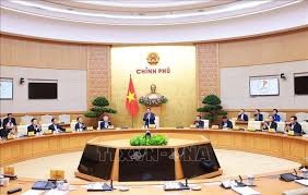 Thủ tướng Phạm Minh Chính chủ trì Phiên họp Chính phủ chuyên đề về Trung tâm tài chính quốc tế tại Việt Nam