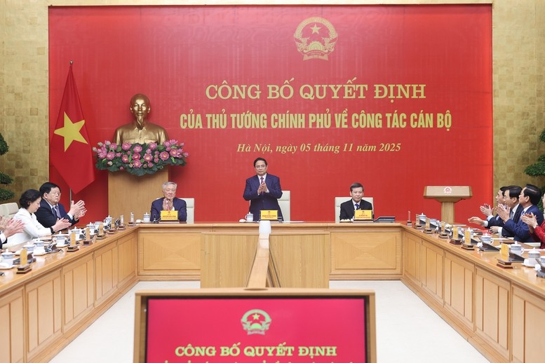 Thủ tướng Phạm Minh Chính trao Quyết định bổ nhiệm Phó Tổng Thanh tra Thường trực Thanh tra Chính phủ