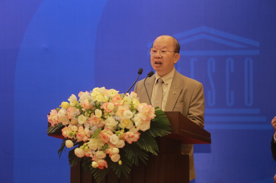 Ông Nguyễn Xuân Thắng tái đắc cử Chủ tịch Liên hiệp các Hội UNESCO Việt Nam