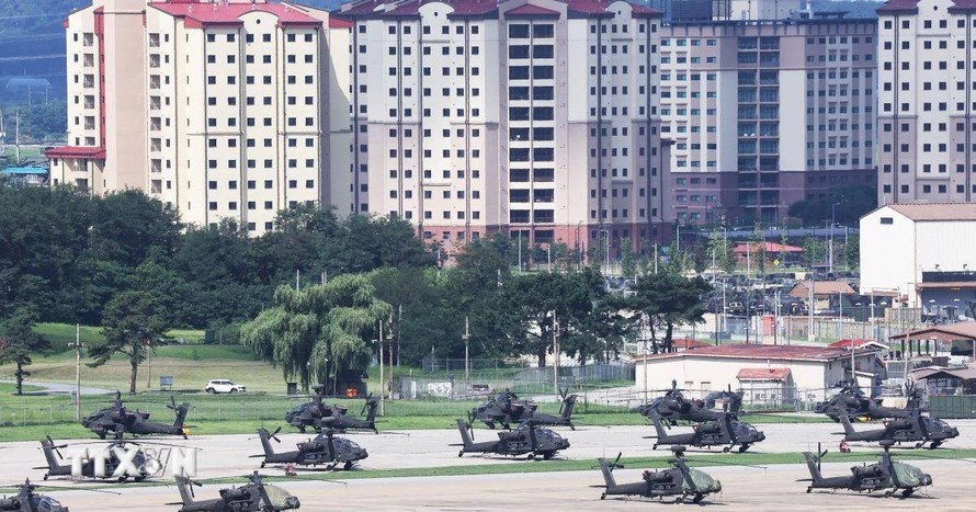 Mỹ giải thể một phi đội Không quân của Lục quân tại Hàn Quốc