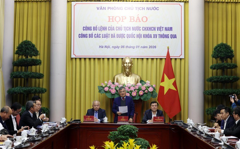 Công bố Lệnh của Chủ tịch nước về 12 luật: Nâng cao hiệu quả quản lý, sử dụng các nguồn lực quốc gia