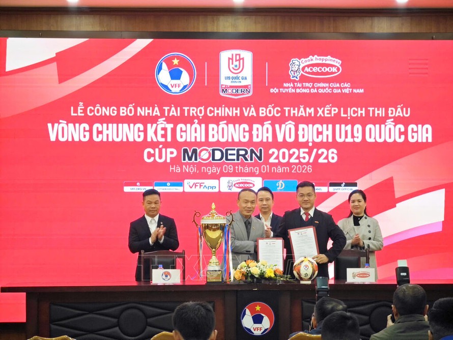 Bốc thăm xếp lịch thi đấu vòng chung kết giải Vô địch U19 quốc gia