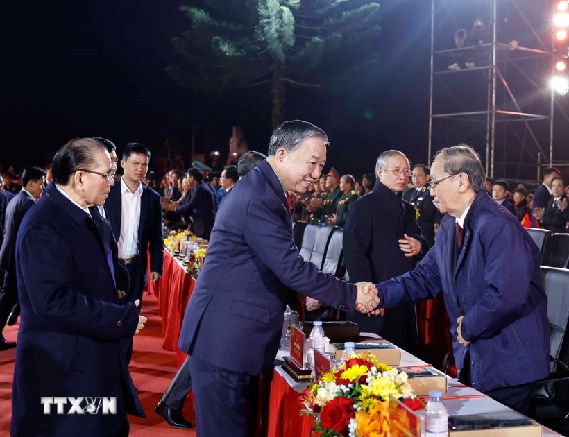 Tổng Bí thư Tô Lâm dự Chương trình cầu truyền hình "Hai tay xây dựng một sơn hà”