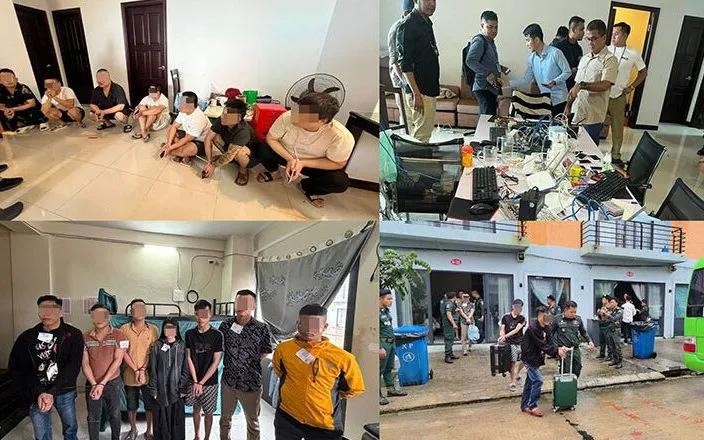 Campuchia mở chiến dịch quy mô truy quét tội phạm lừa đảo trực tuyến