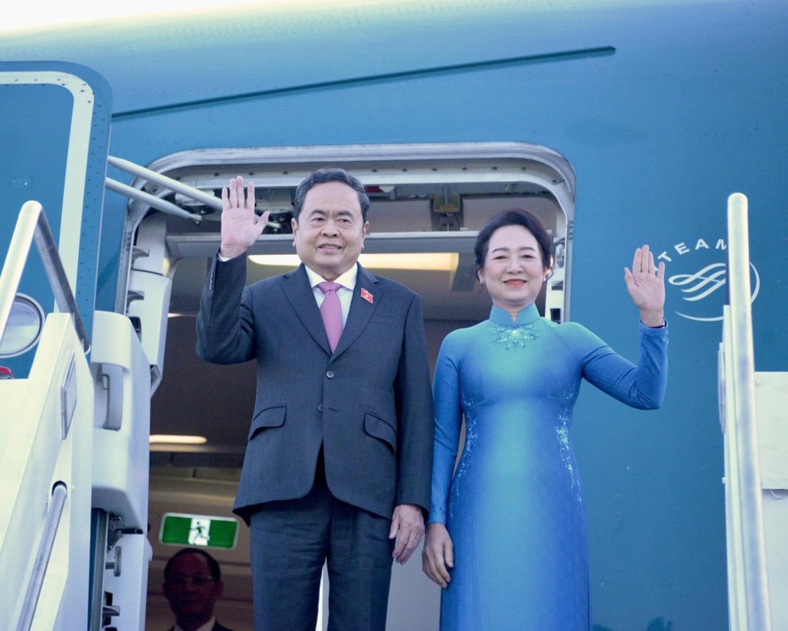 Chủ tịch Quốc hội Trần Thanh Mẫn bắt đầu thăm chính thức Cộng hòa Italy