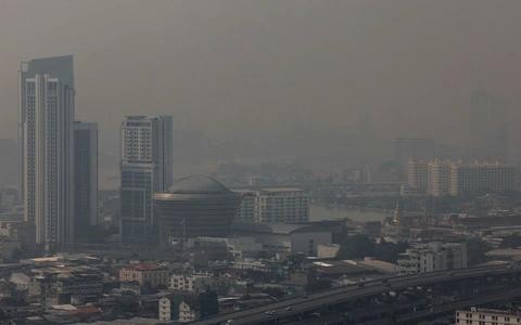 Bụi mịn PM2.5 “bao phủ” nhiều địa phương tại Thái Lan