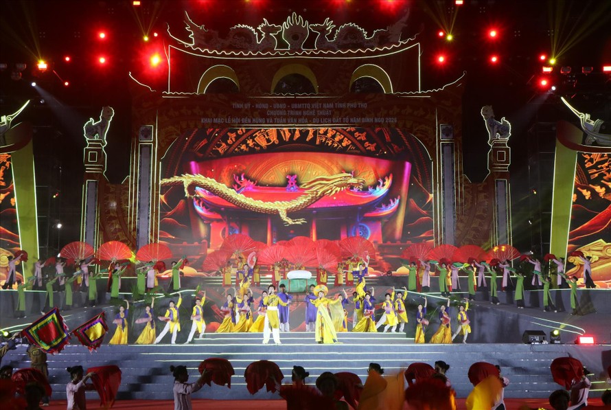 Khai mạc Lễ hội Đền Hùng và Tuần Văn hóa - Du lịch Đất Tổ năm 2026