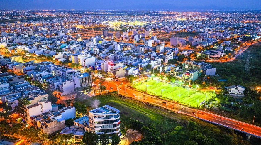 Hạ tầng đồng bộ cùng khả năng kết nối thuận tiện giúp Nam Đà Nẵng khẳng định vị thế trung tâm phát triển mới của khu vực miền Trung. Ảnh: Ánh Dương. 