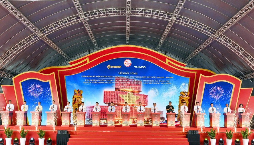 Dự án Quảng trường Trung tâm Thành phố và Trung tâm Hành chính của Thành phố chính thức được khởi công vào ngày 29/04/2026