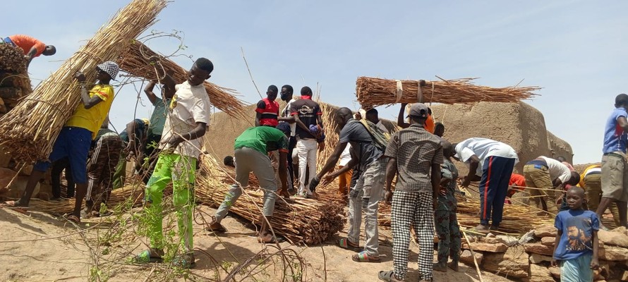 UNESCO và ALIPH chung tay khôi phục di sản kiến trúc tại Vách đá Bandiagara
