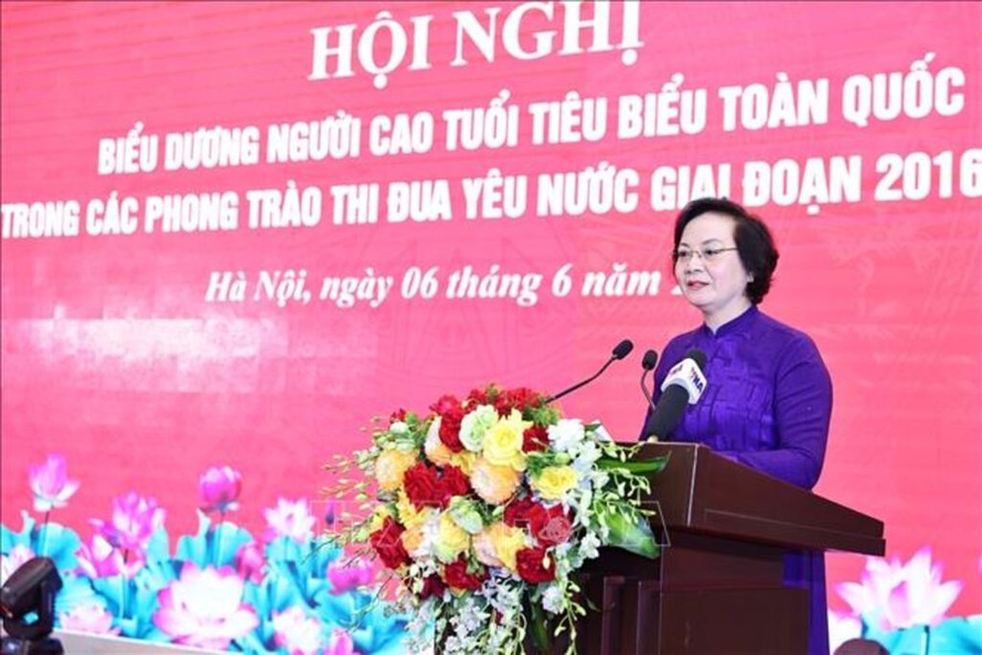 Phó Thủ tướng Phạm Thị Thanh Trà dự Hội nghị biểu dương người cao tuổi tiêu biểu toàn quốc