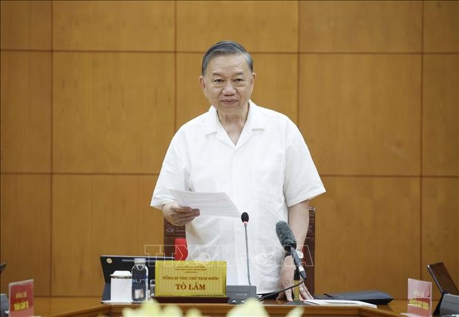 Phát biểu kết luận của Tổng Bí thư, Chủ tịch nước Tô Lâm tại cuộc họp về tổng kết 100 năm Đảng lãnh đạo cách mạng Việt Nam và 40 năm thực hiện Cương lĩnh