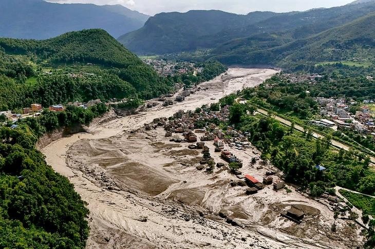 Lũ quét tại Nepal: Hội Chữ thập Đỏ cảnh báo mức độ ảnh hưởng đặc biệt nghiêm trọng