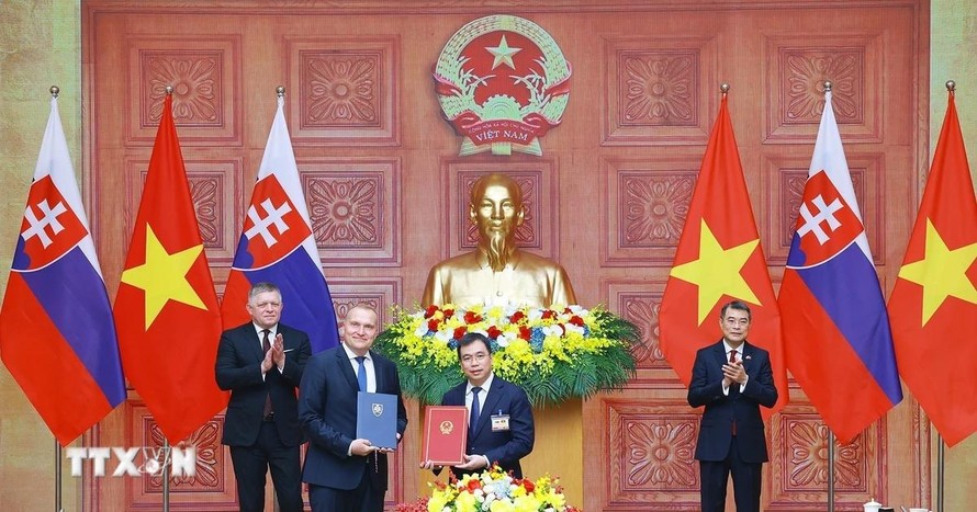 Việt Nam và Slovakia mở ra không gian hợp tác mới sau khi nâng cấp quan hệ song phương