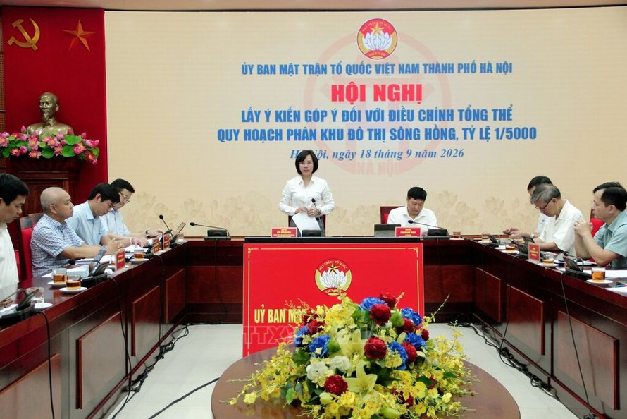 Phát huy quyền làm chủ của nhân dân trong góp ý quy hoạch sông Hồng