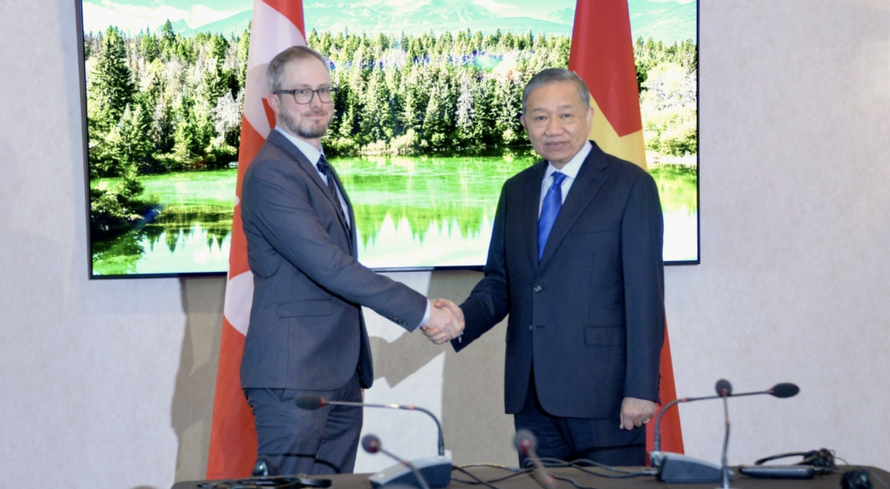 Tổng Bí thư, Chủ tịch nước Tô Lâm tiếp lãnh đạo Đảng Cộng sản Canada