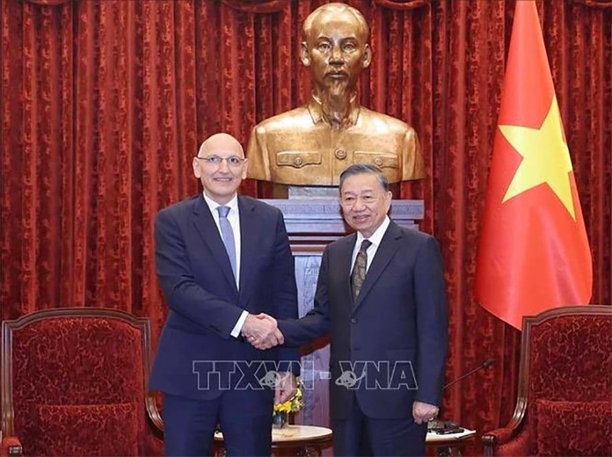 Tổng Bí thư, Chủ tịch nước Tô Lâm tiếp Đặc phái viên của Tổng thống Azerbaijan