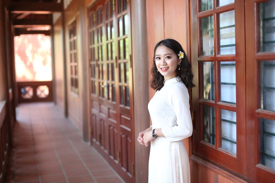 Minh Châu đã đạt thủ khoa khối C của tỉnh Hòa Bình.