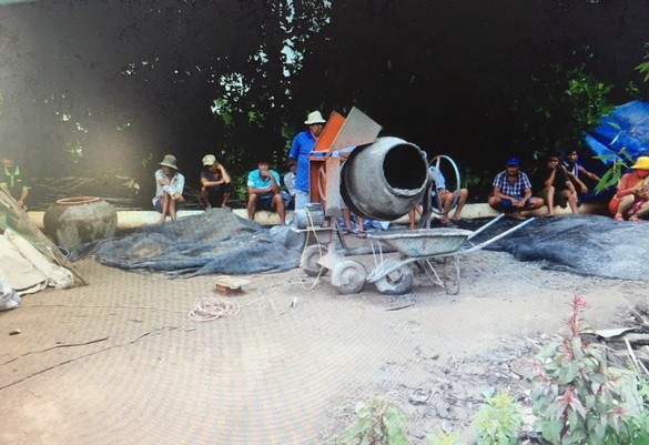 Hiện trường nơi xảy ra vụ việc - Ảnh: Báo Tuổi Trẻ