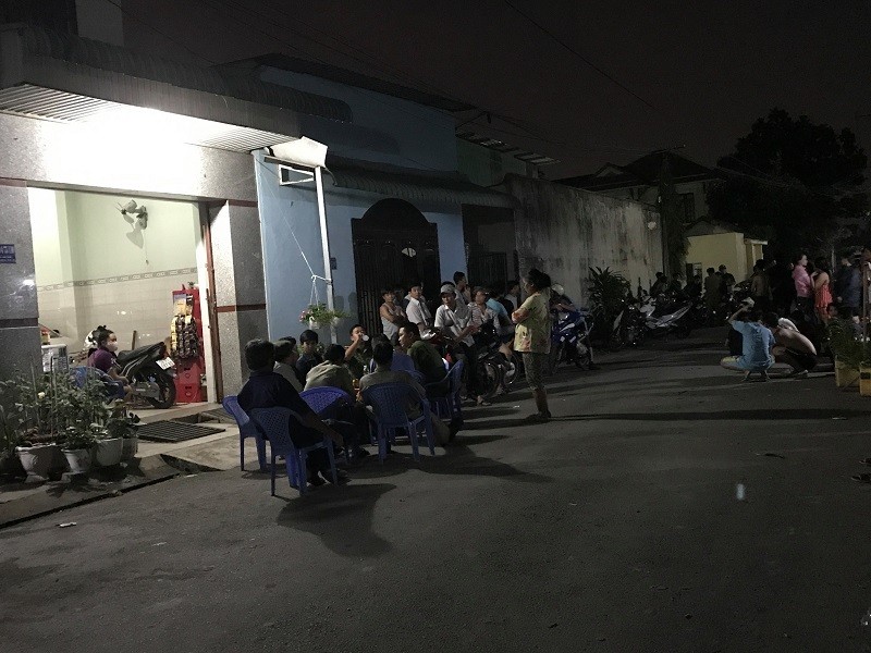 Khu vực phát hiện sự việc. - Ảnh: Vietnamnet