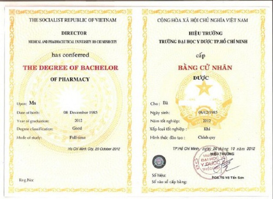 Bộ Giáo dục - Đào tạo vẫn quy định xếp loại tốt nghiệp trên bằng đại học