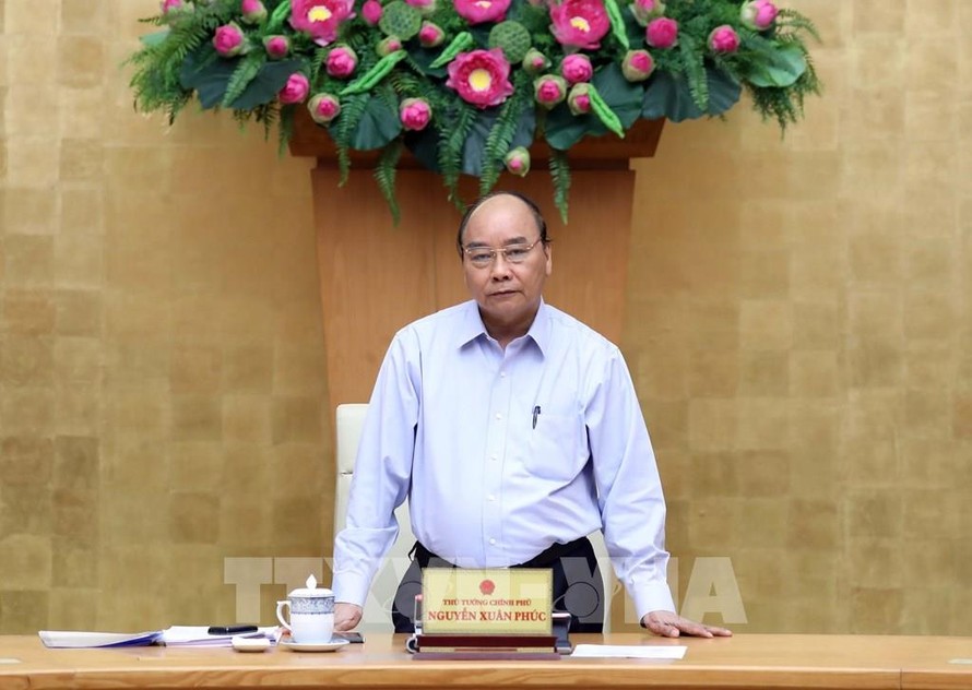 Thủ tướng Nguyễn Xuân Phúc. (Ảnh: Thống Nhất/TTXVN)