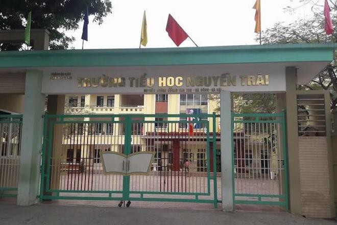 Trường Tiểu học Nguyễn Trãi (Hà Đông, Hà Nội). - Ảnh minh hoạ