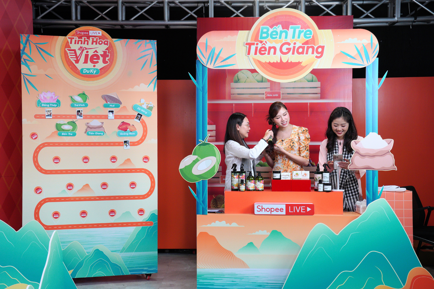 Livestream quảng bá sản vật Tiền Giang - Bến Tre, doanh nghiệp tăng gấp 22 lần doanh thu