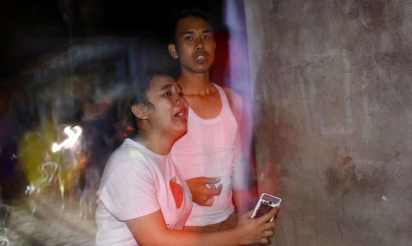 Hình ảnh trận động đất kinh hoàng tại Indonesia khiến 82 người thiệt mạng